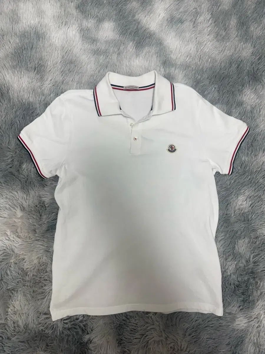 正規品 / 26年式 MONCLER モンクレール カラーTシャツ 白 S