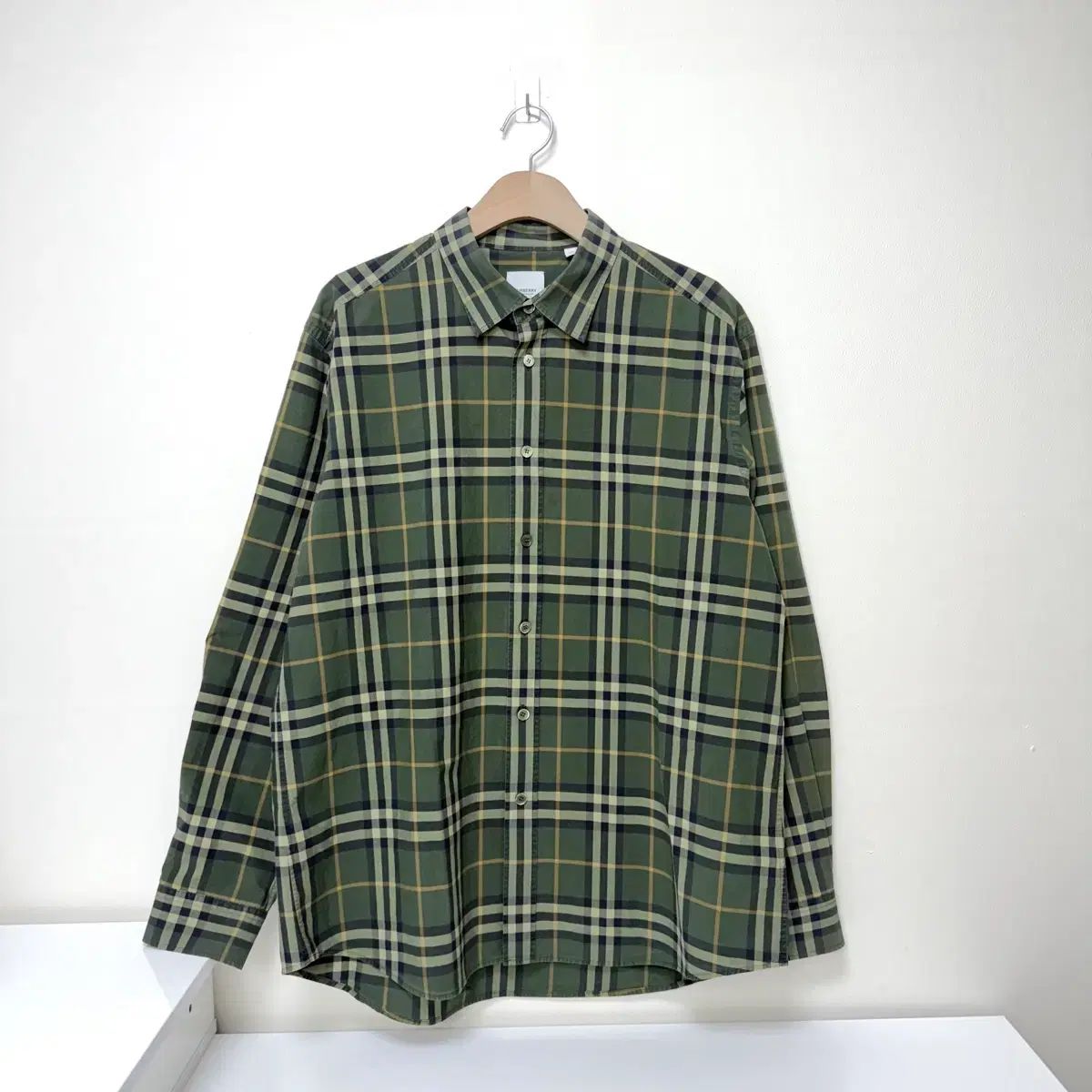 2XL バーバリー チェック ポプリン シャツ