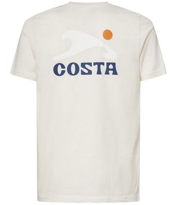 コスタ メンズ トップス シャツ Costa Shoreline Short Sleeve TShirt Vintage White ホワイト