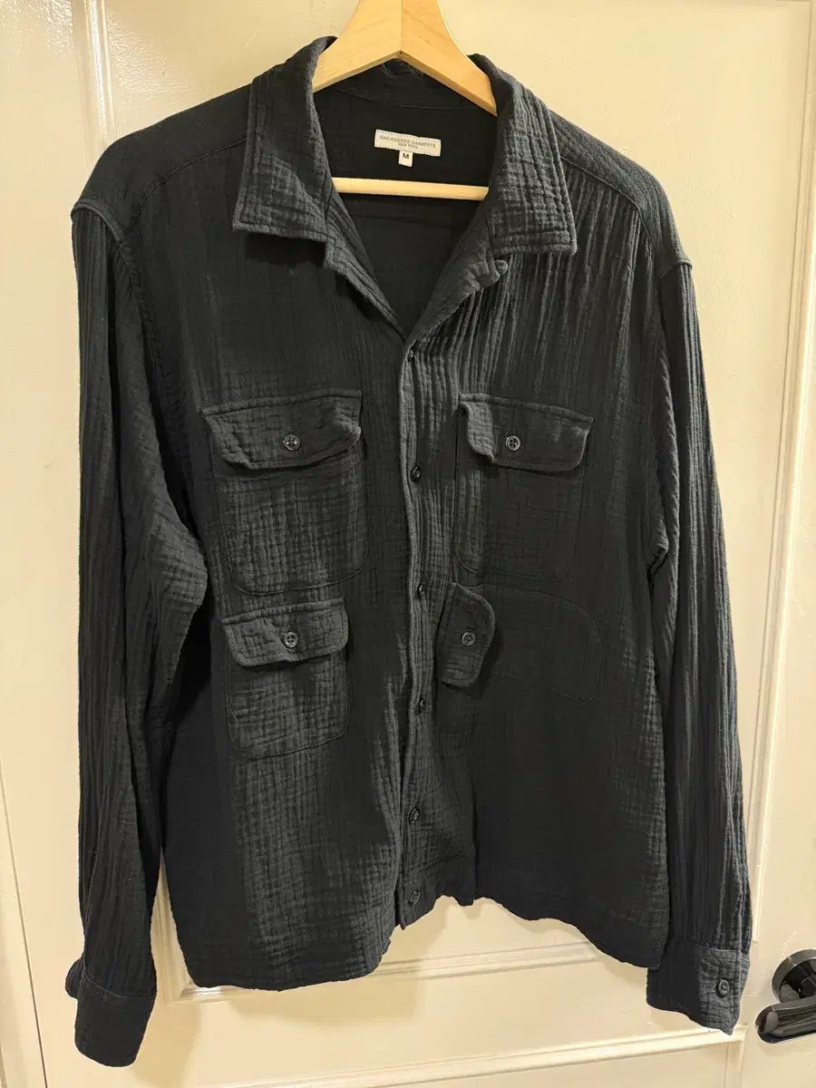 ENGINEERED GARMENTS エンジニアードガーメンツ コットン クレープ ボーリング シャツ