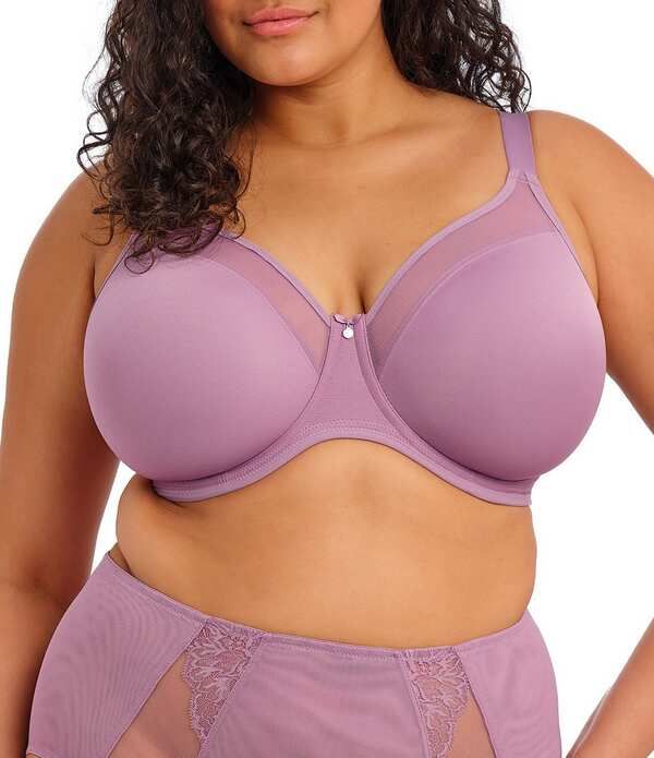 エロミ レディース アンダーウェア ブラジャー Tシャツ Elomi Smooth NonPadded FullBusted Molded UBack Underwire TShirt Bra Hea