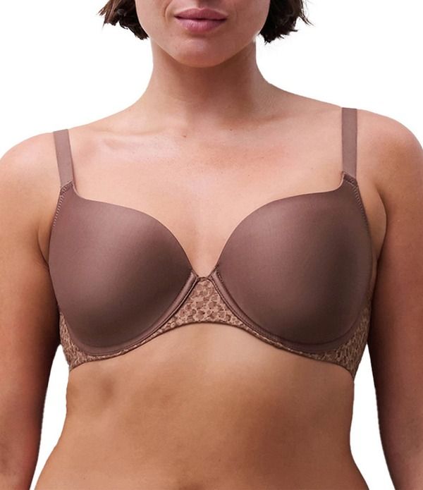 シャントル レディース アンダーウェア ブラジャー Tシャツ Chantelle Norah Sweetheart Convertible TShirt Bra Wild Brown ブラウン