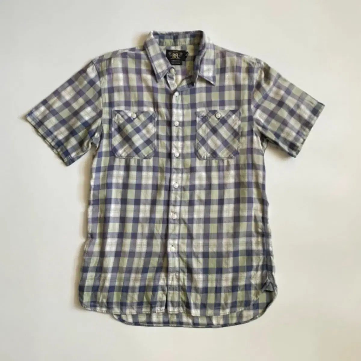 RRL CHECK 半袖シャツ