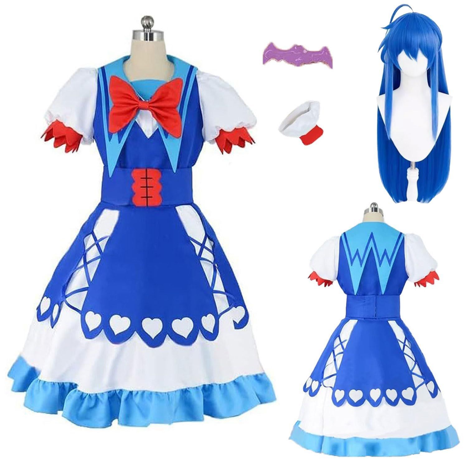 魔入間 入間くん イルミちゃん コスプレ衣装 鈴木入間 女装 コスプレ イルマ ウィッグ追加可 悪魔学校 イベント ハロウィン