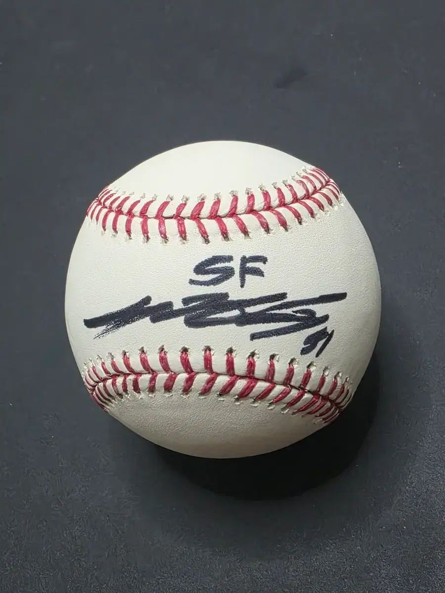 MLB 公式球 李政厚（イ・ジョンフ） サインボール