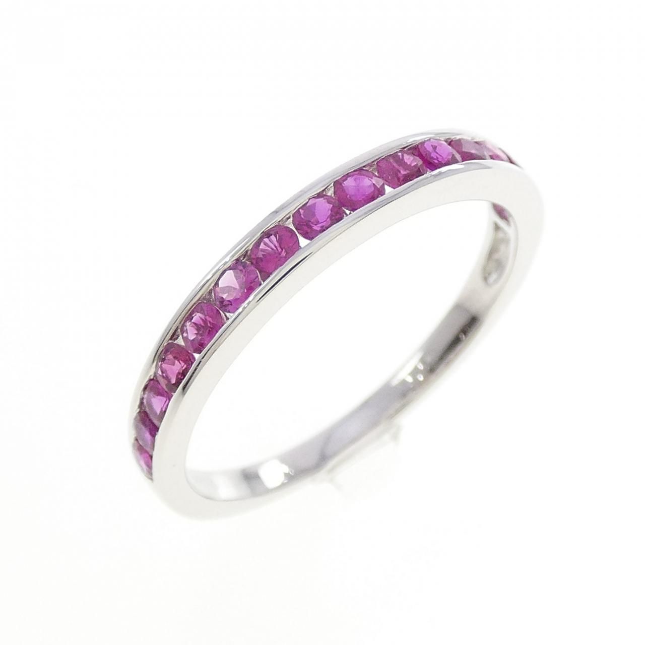 ジーエスティービー ルビー リング 0.70CT