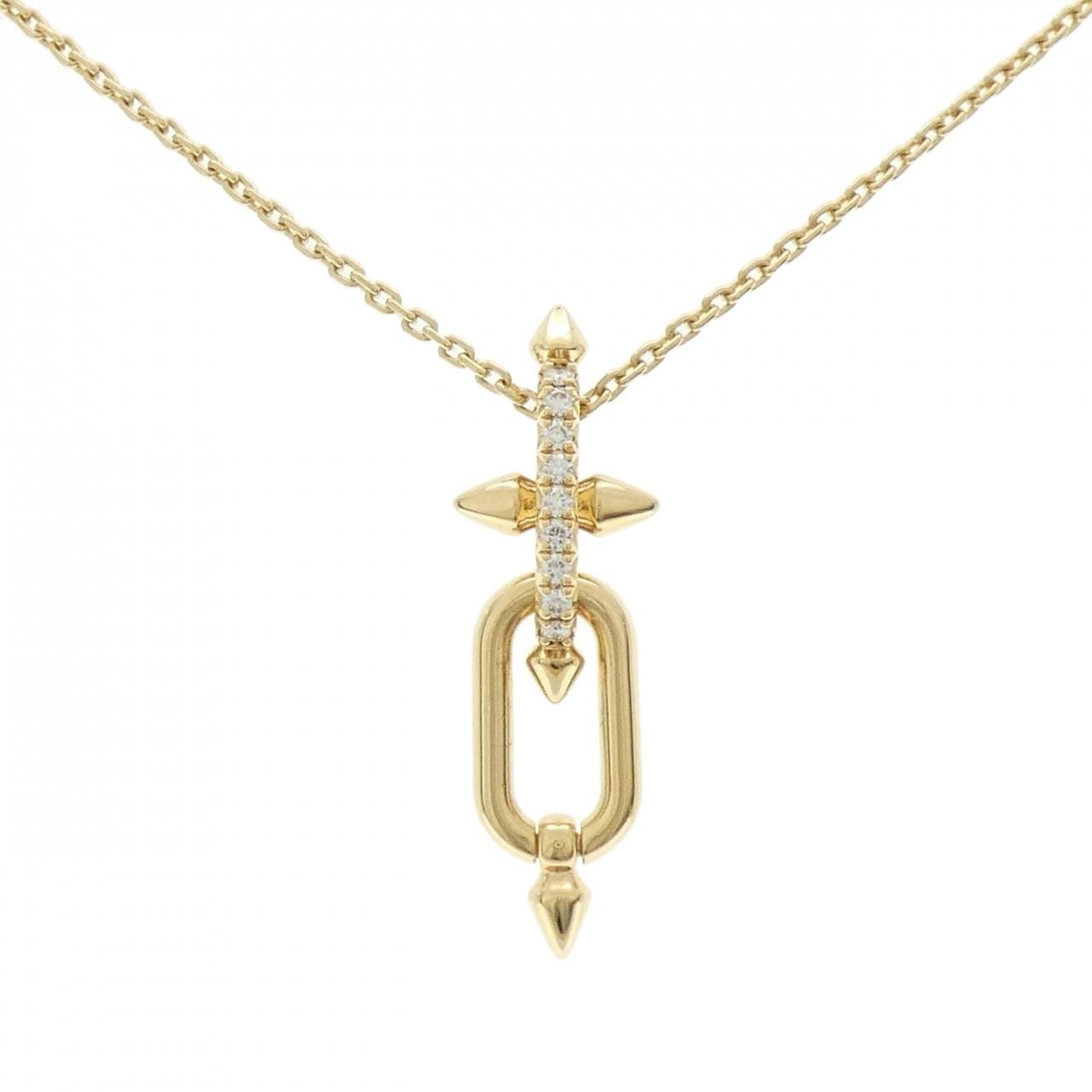 ティファニー タイタン ネックレス 0.24CT