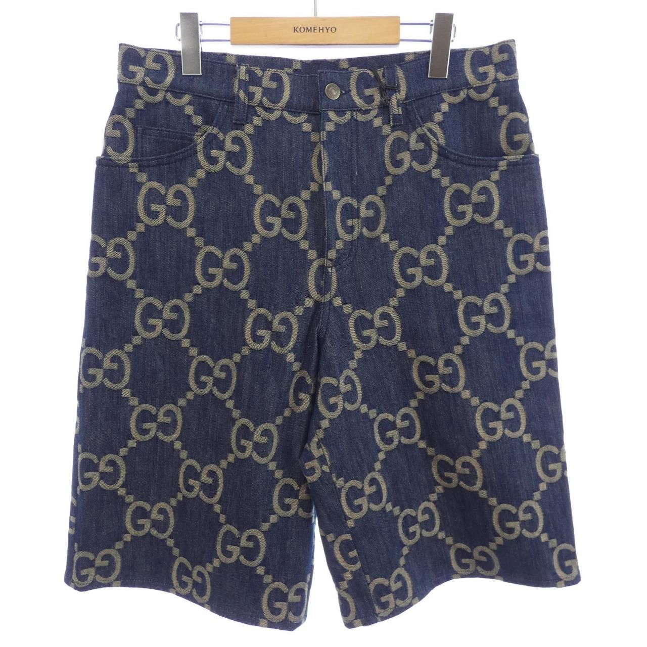 グッチ GUCCI GGジャンボ デニム ショートパンツ 674371 XDBTY ショートパンツ