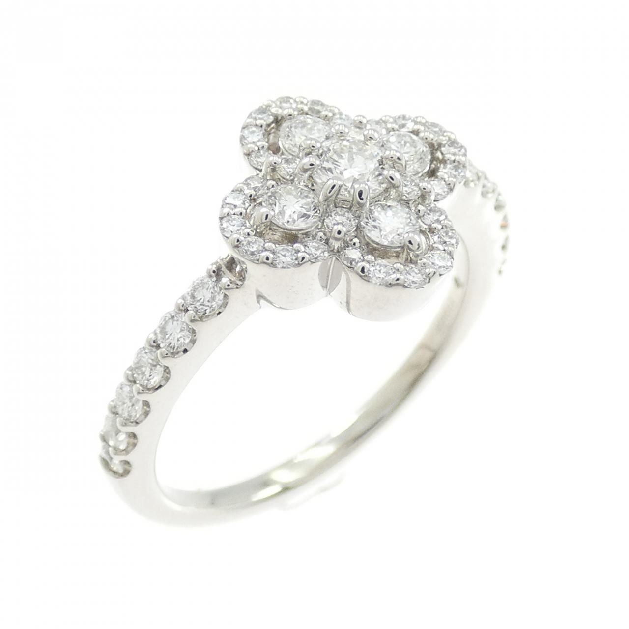 Ponte Vecchio Flower Diamond Ring 0.45CT
