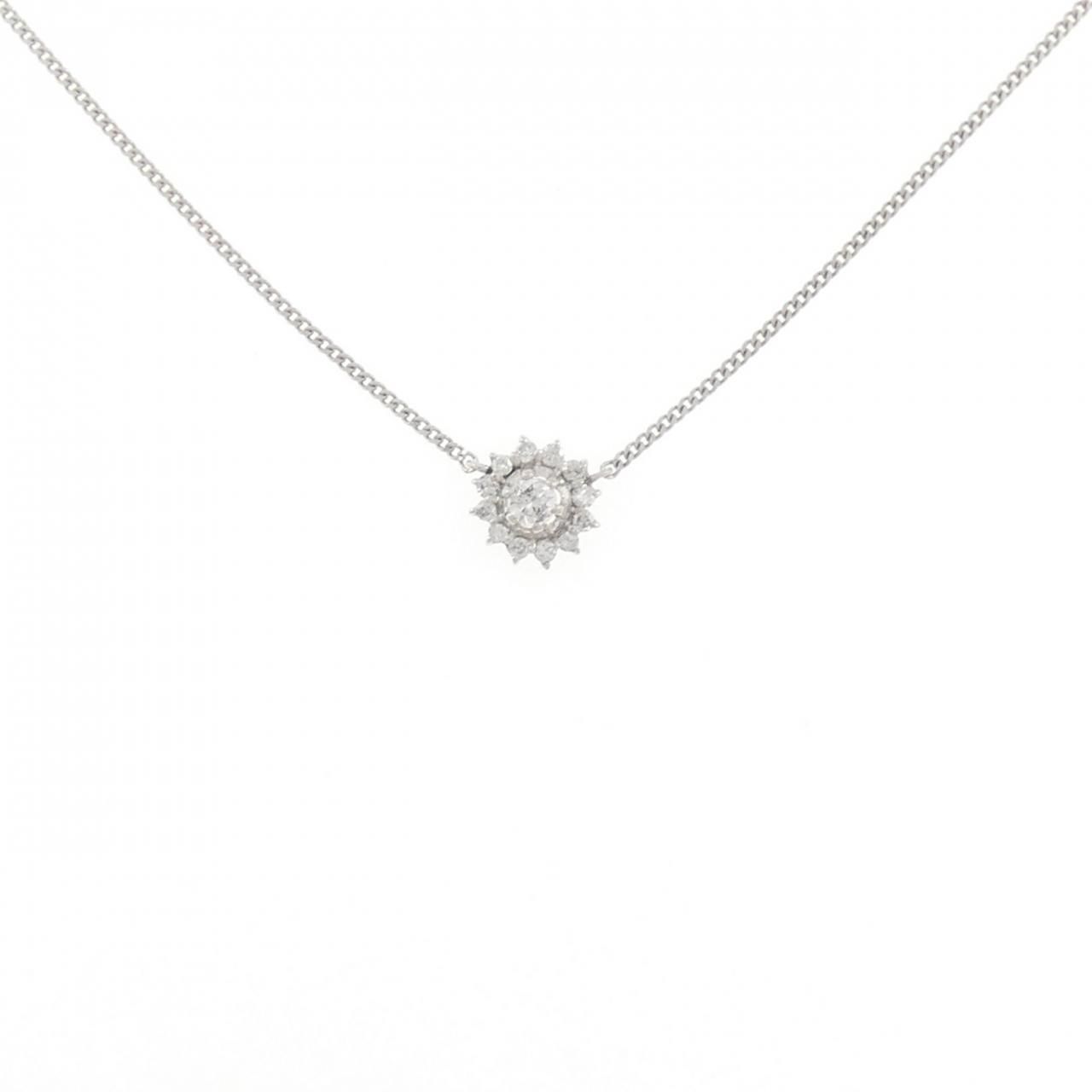 PT850 ダイヤモンド ネックレス 0.09CT