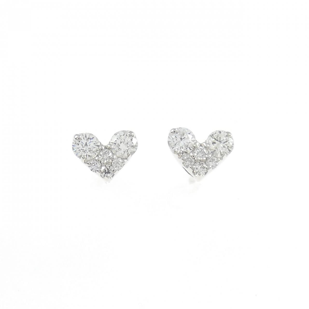 ポンテヴェキオ ダイヤモンド ピアス 0.28CT