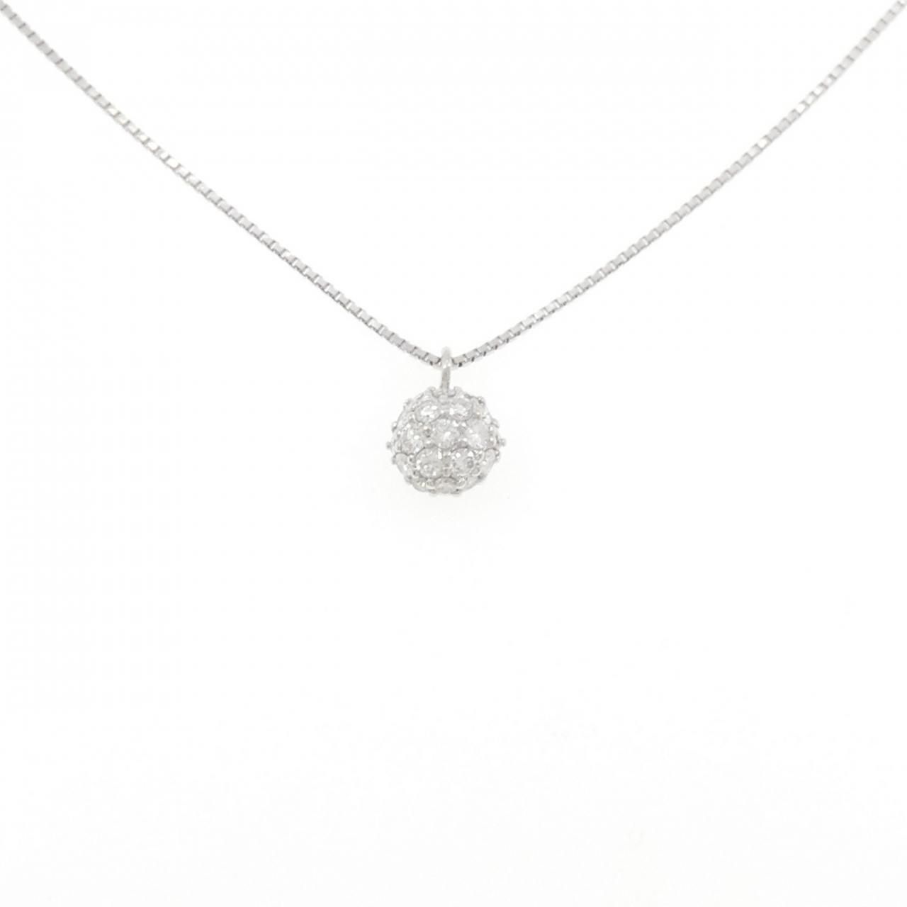 PT900/PT850 ダイヤモンド ネックレス 0.50CT
