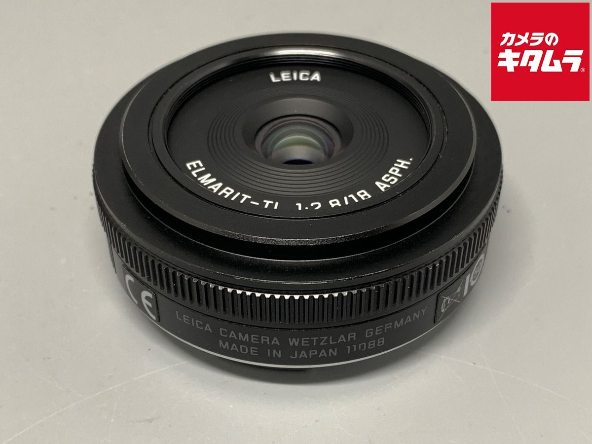 【中古】 【並品】 ライカ エルマリートTL f2.8/18mm ASPH. ブラック