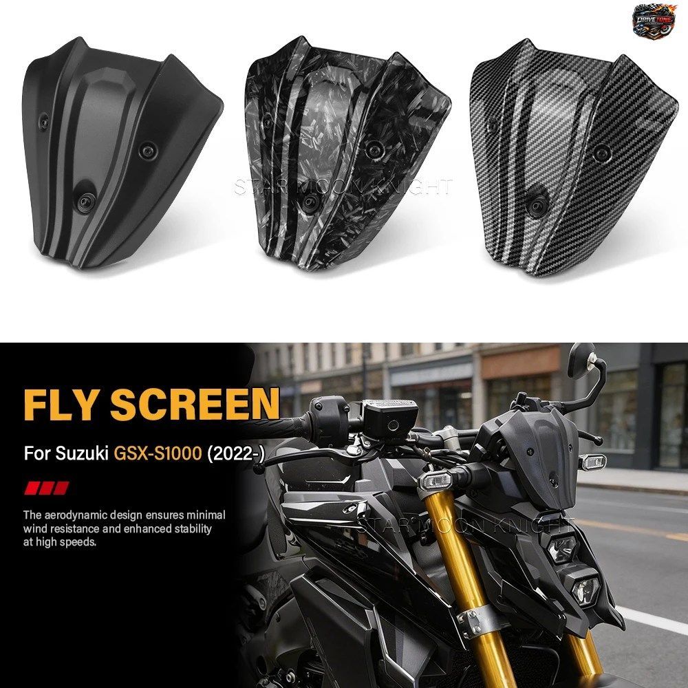 オートバイ用 ABS スポーツ ウインドシールド 小型フライスクリーン スズキ GSX-S1000 GSXS 1000 GSX S1000 2022- ウインドスクリーン ウイ