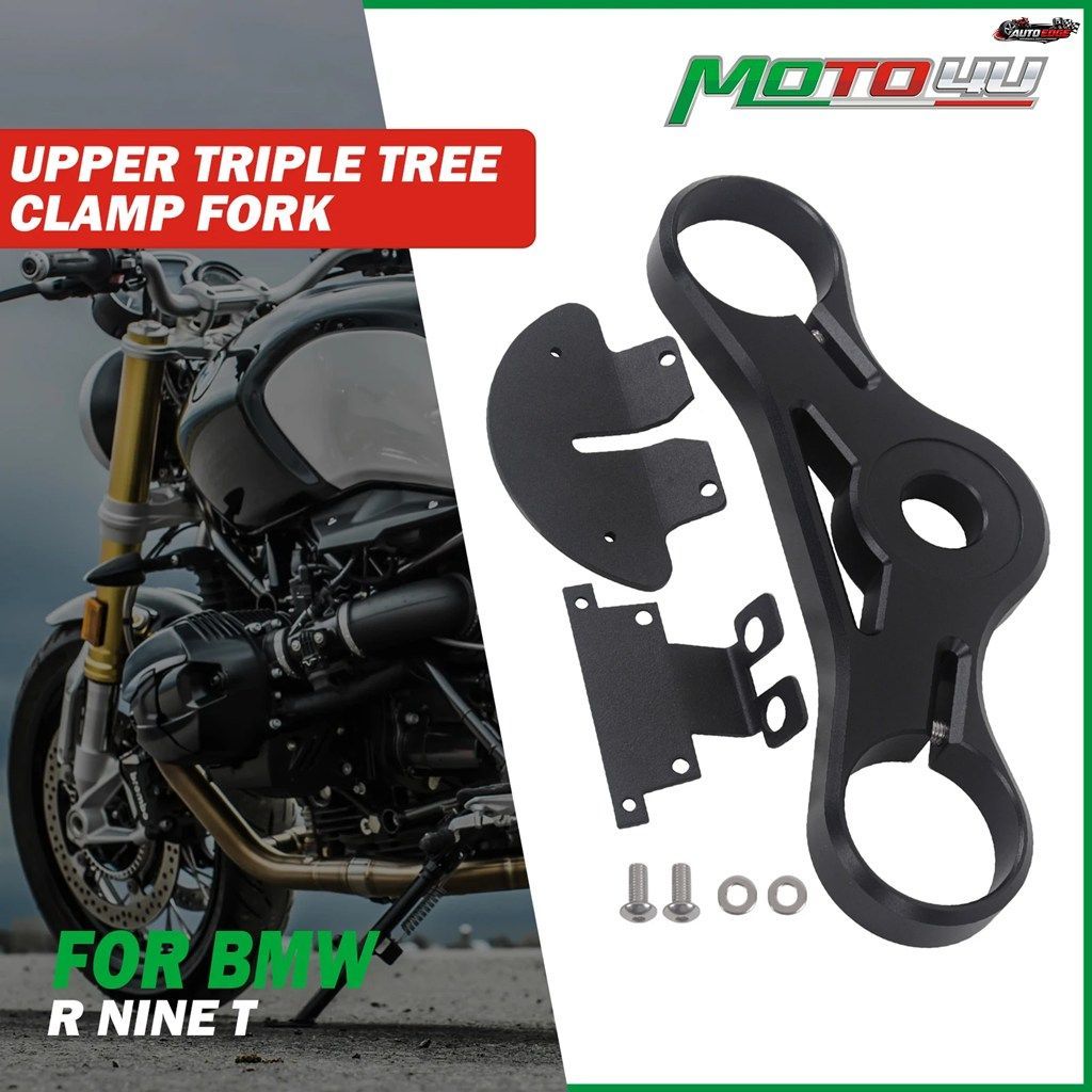 BMW R NINE T R9T用アッパートリプルツリークランプフォークモーターサイクル改造アルミニウムアッパーブラケット