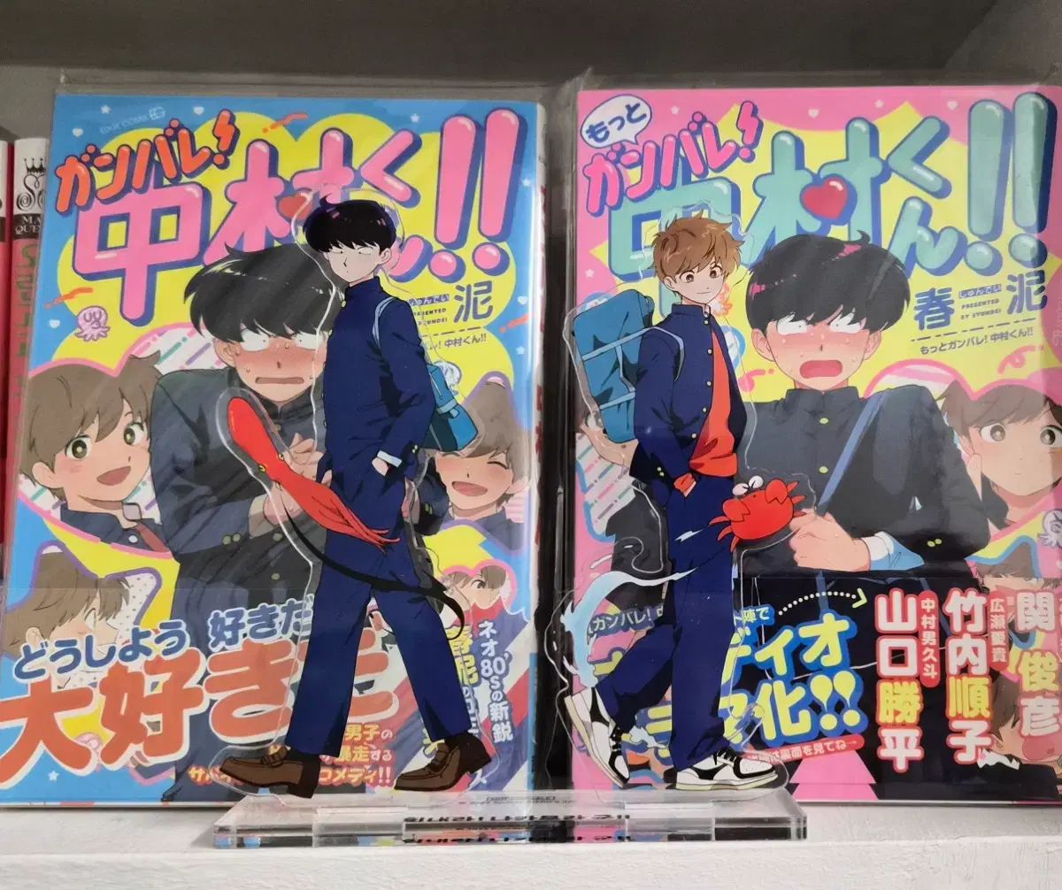頑張れ 中村君 願書 1 2 巻+アクリル スタンド /頑張れ 中村くん/しゅんでい