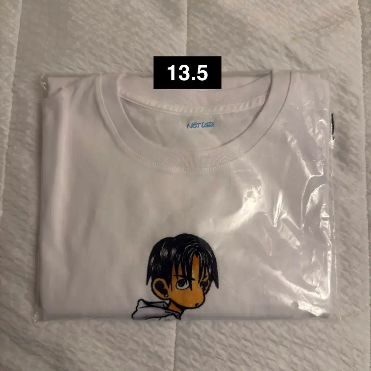 NCT WISH カラーポップアップ サーフ イラスト 半袖 Tシャツ リク L
