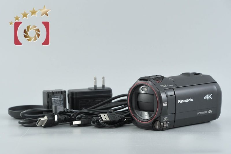 【中古】Panasonic パナソニック HC-VX985M ブラック デジタル4Kビデオカメラ