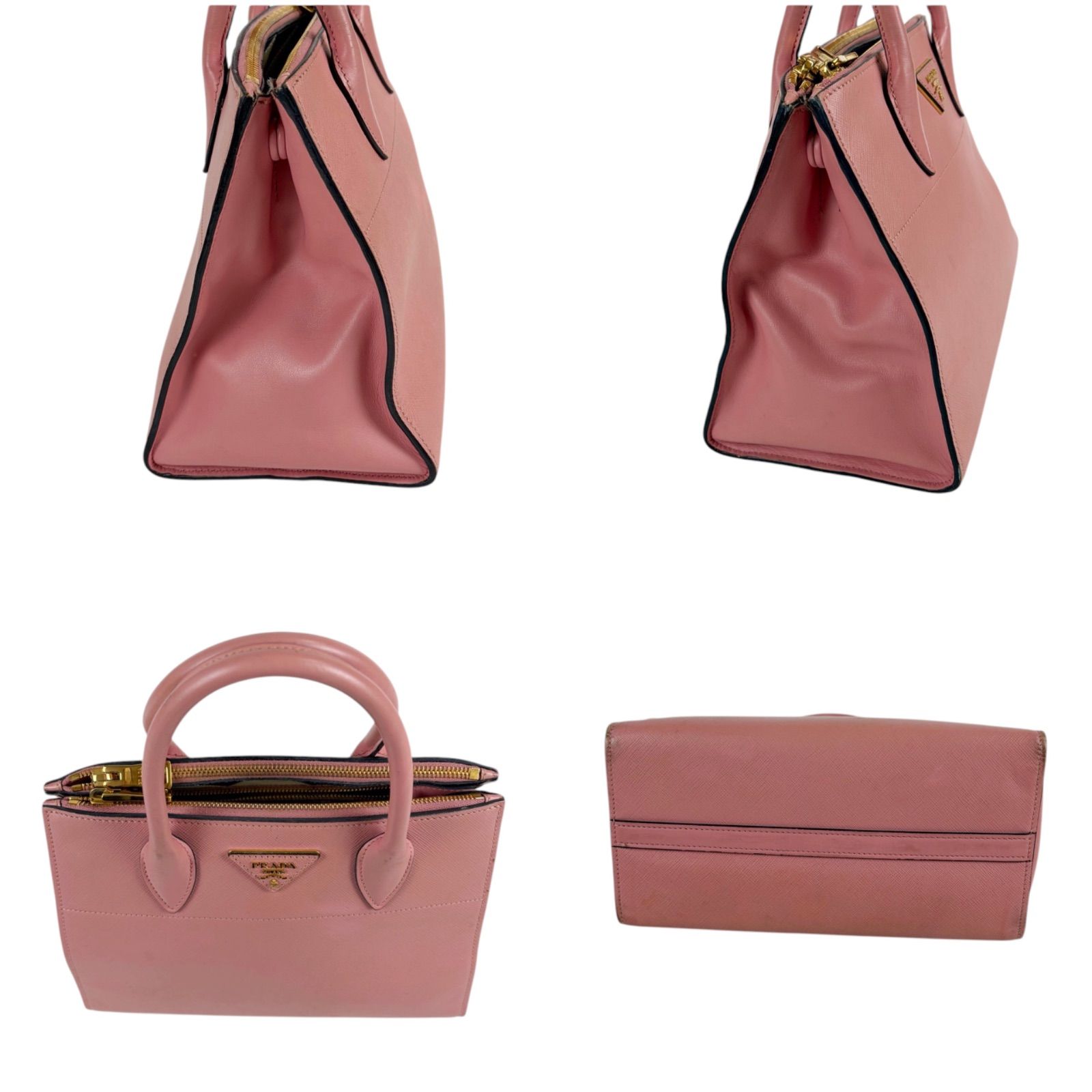 プラダ PRADA パラディグム 2WAY ショルダーバッグ トップハンドル