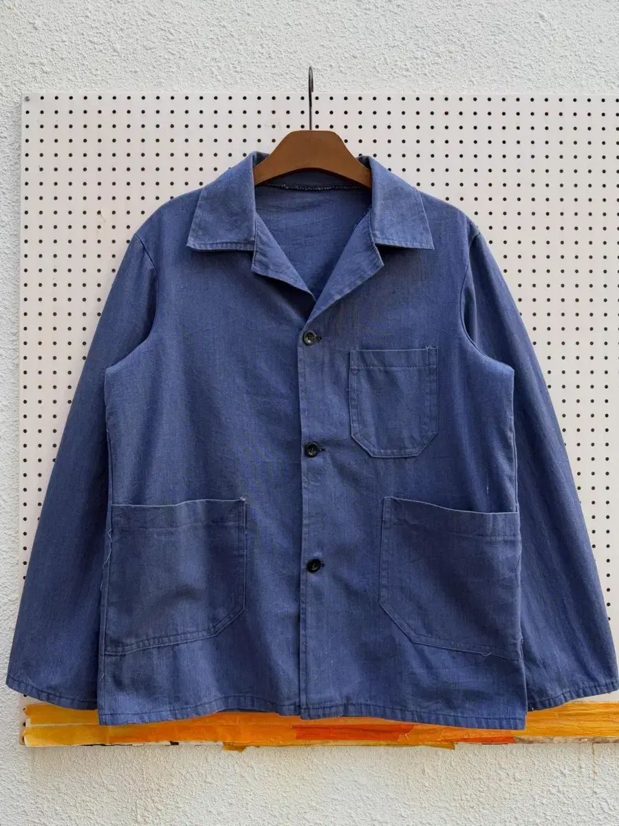 1980年代 LIGHTWEIGHT CHAMBRAY シャンブレー フレンチワークジャケット