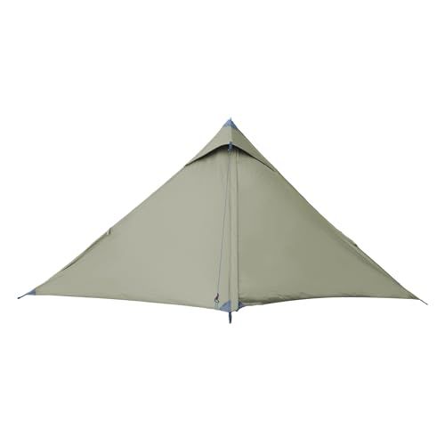 「Shelta Pod×TENPLAY」「2.0アップグレード」登山テント トレッキング キャン ソロテント ワンポールテント1人用 70Dナイロン超軽量1.35kgコンパクト 4シーズン 防水 通気 耐水圧5000mm 前室付き ピラミッド a4bf6bd5