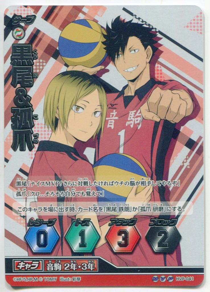 タカラトミー バボカ HVP-041 黒尾&孤爪