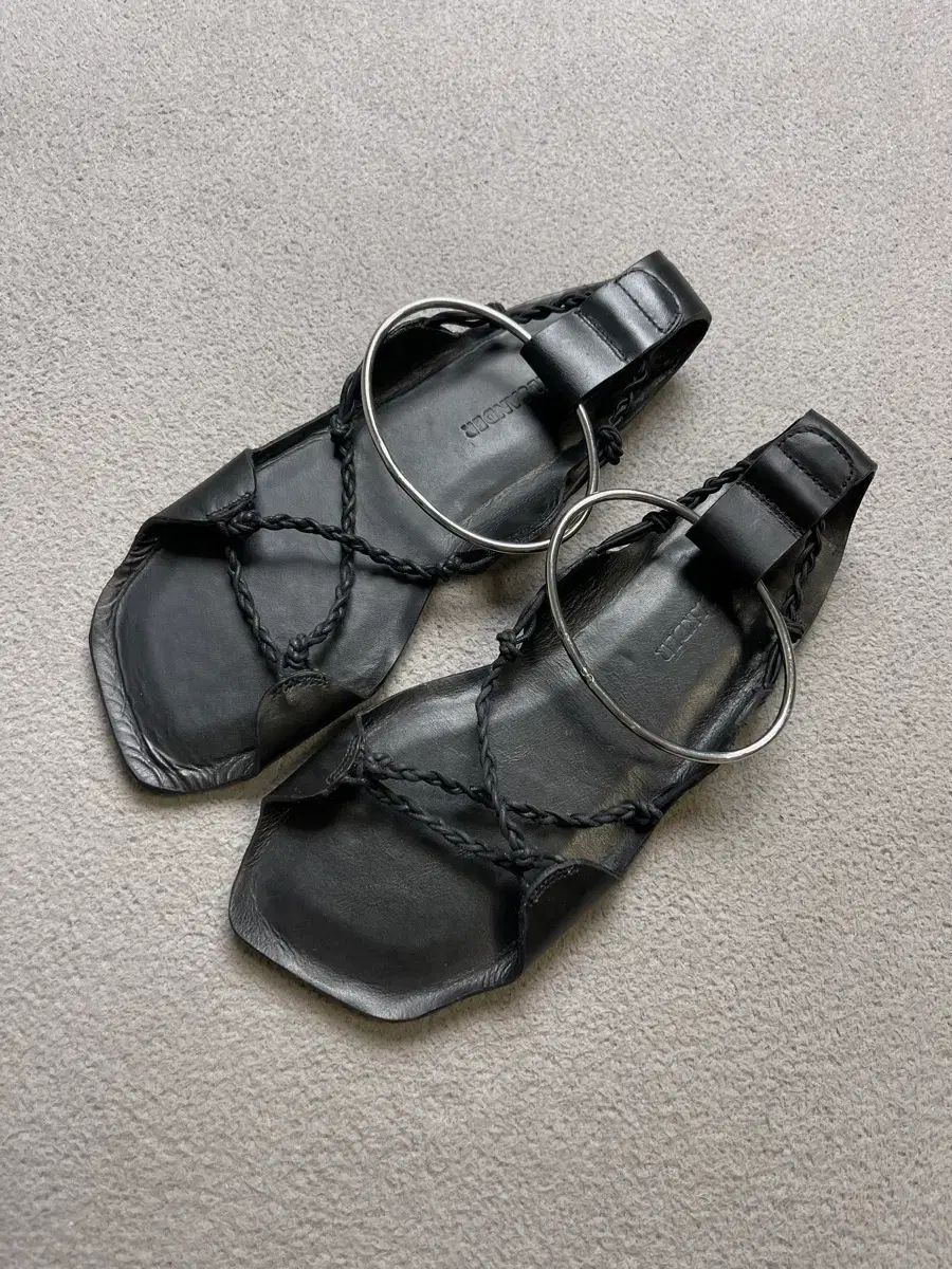 40 ジルサンダー Naim Anklet Sandals 245-250