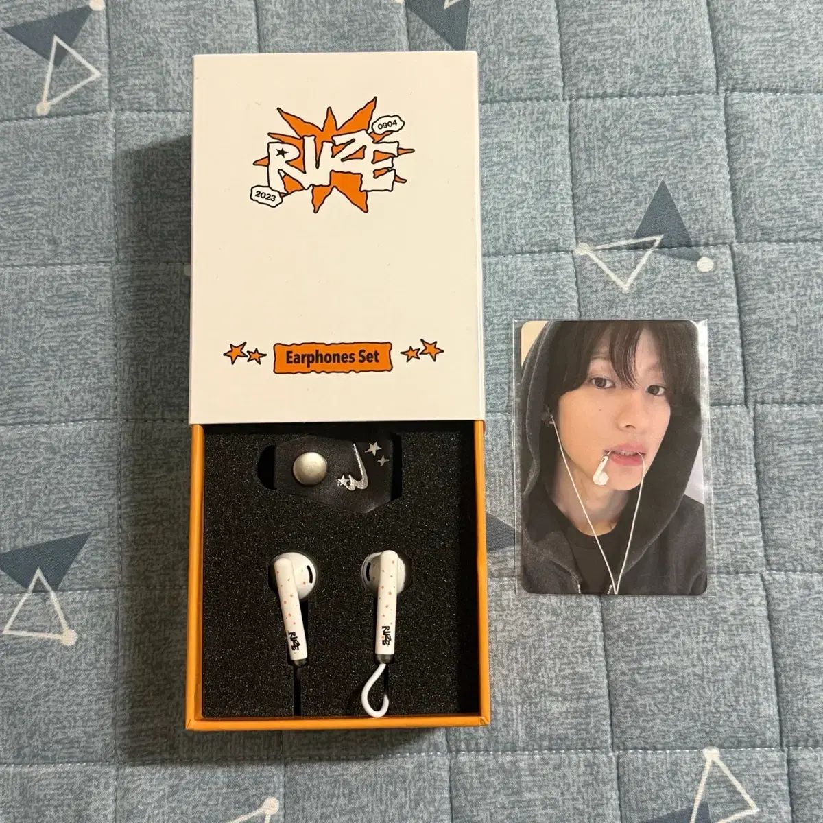 RIIZE（ライズ） イヤホン アントン(ANTON) 未開封 未使用 MD 2周年 トレカ