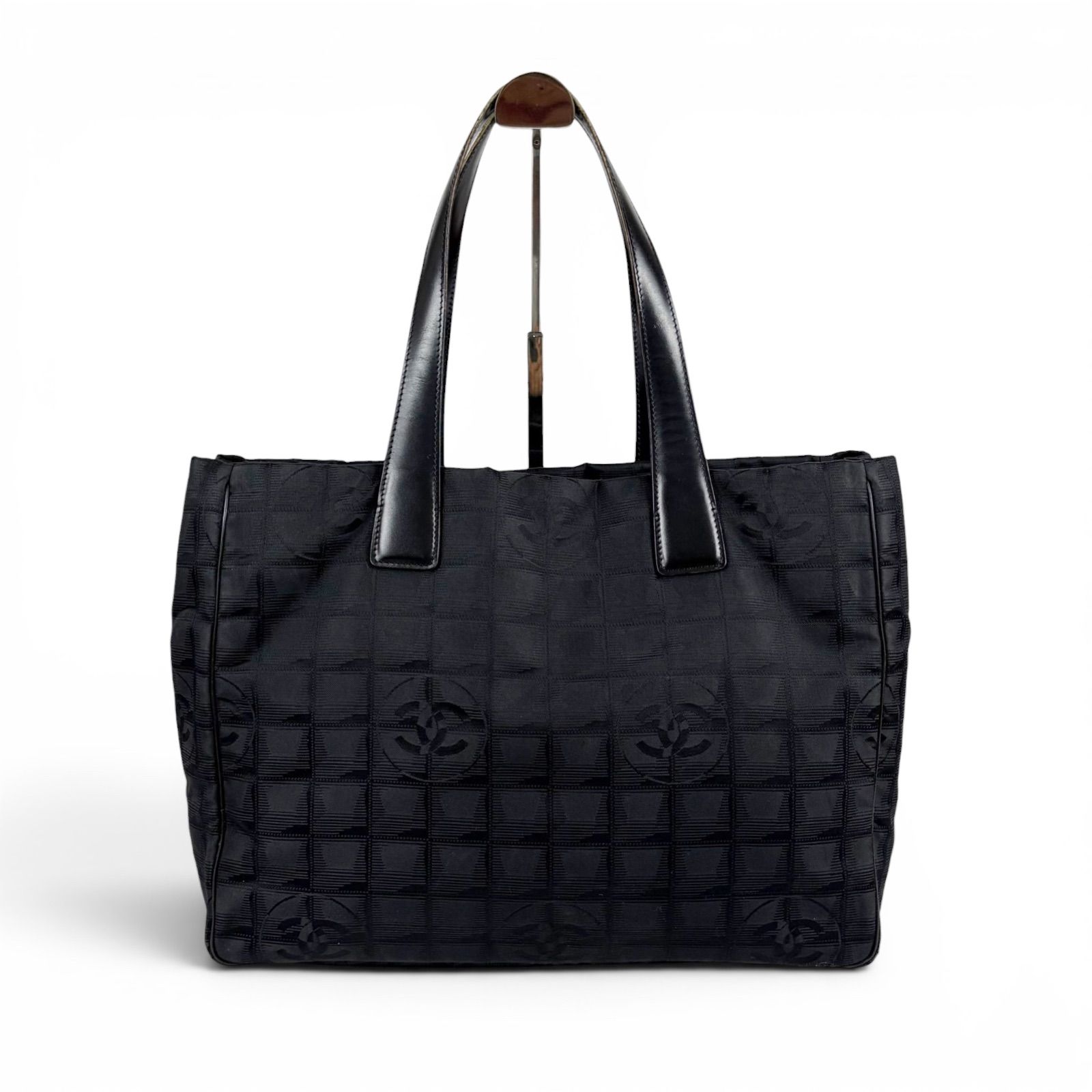 CHANEL シャネル ニュートラベルライン トートバッグ トートMM 