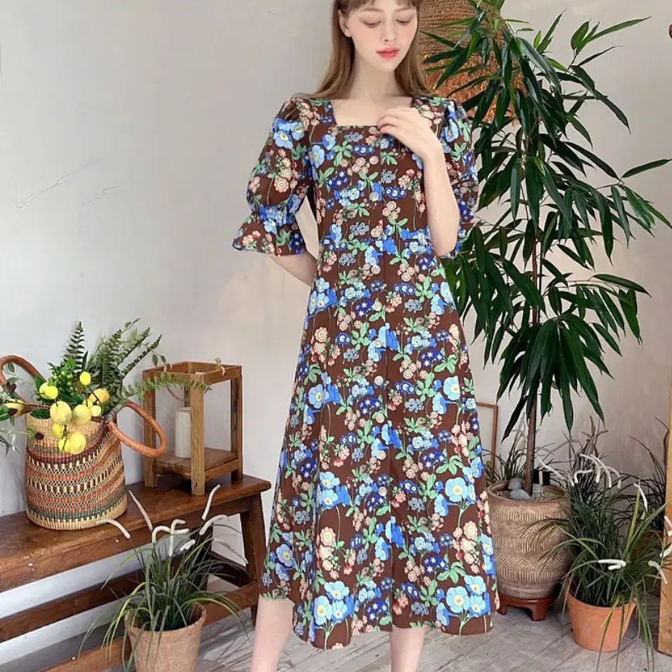 ミンタレトロ (MINTA RETRO) ベラ コットンONE PIECE 55-66 新品