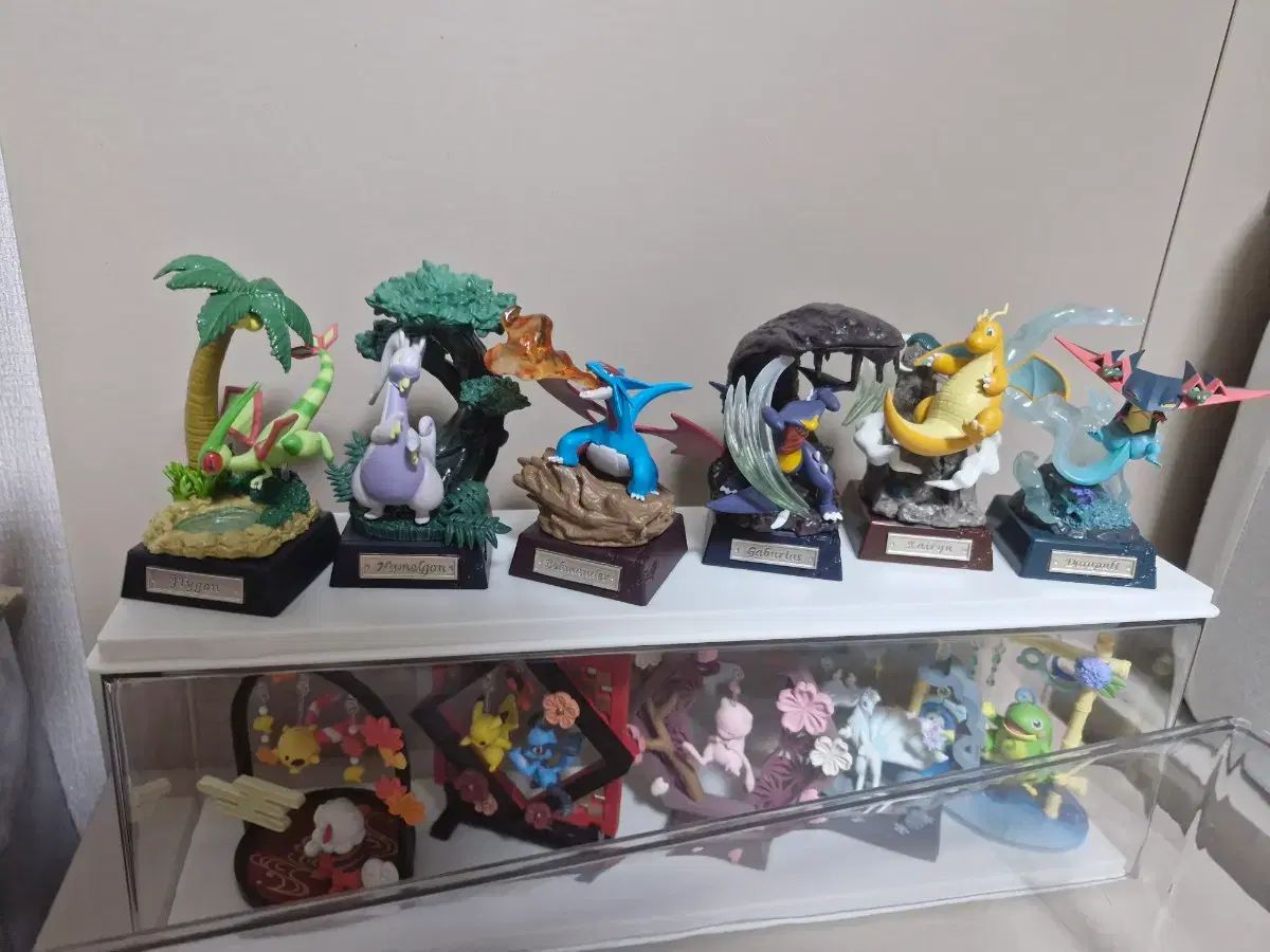 ポケモン リーメント ポケットモンスター ポケットスタチュー ドラゴンタイプ 6種 まとめ