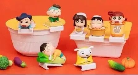 クレヨンしんちゃん ラーメンストッパー フルセット (7種)