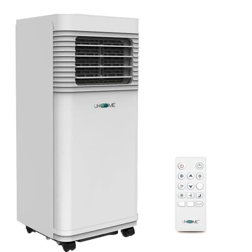 ☆新品☆Uhome スポットクーラー 家庭用移動式エアコン 【工事不要】 冷房7畳 除湿 2.35KW 業務用 冷風 置き型クーラー 2段階風速 窓用 睡眠モード 省エネ 冷却 除湿 送風3in1 便携 小型 商用 家庭用 排熱ダクト リモコ 38458a03
