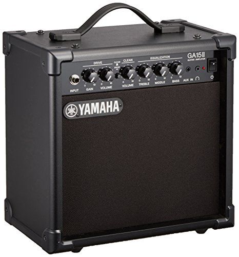 ヤマハ YAMAHA ギターアンプ GA15II ドライブ&クリーンの2チャンネル仕様 練習用に最適な小型アンプ Aux in機能を使ってセッション形式での練習が可能 ヘッドホン端子付きYZ 7cdcc8ab