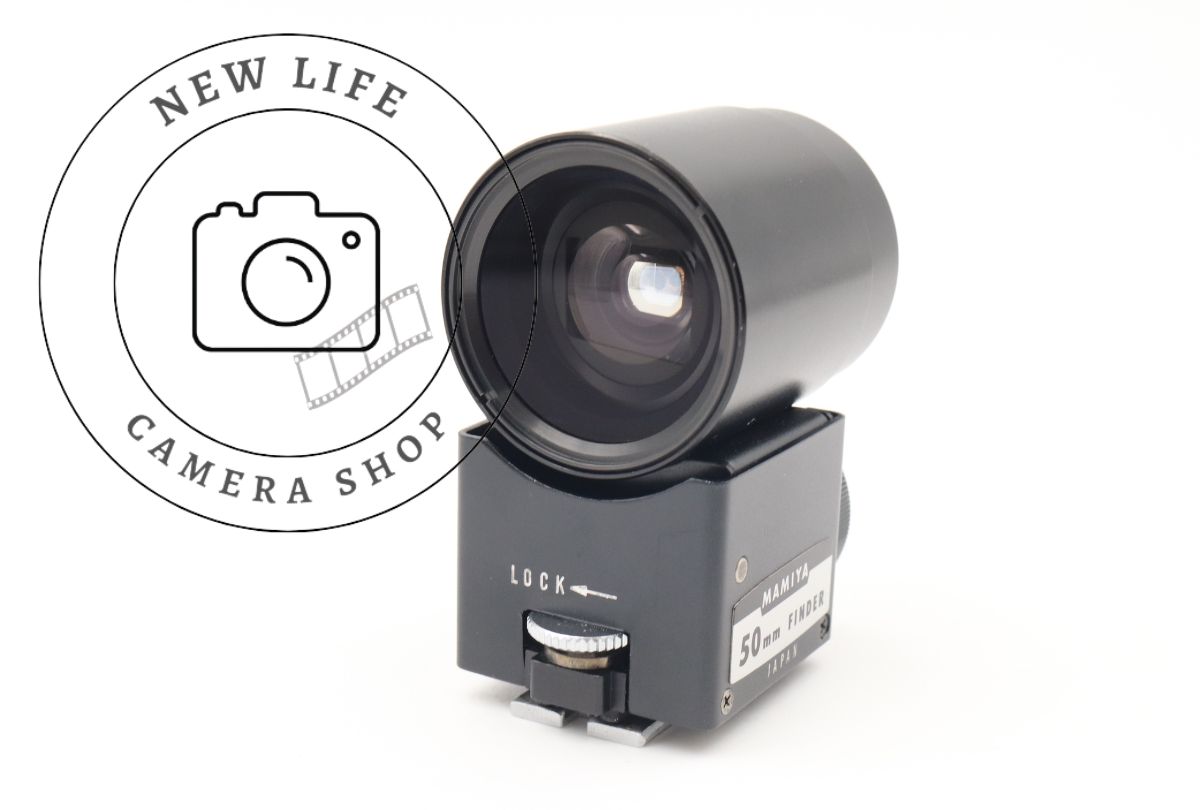 良上品☆Mamiya 50mm View Finder For Universal Super Press 23 マミヤ ビュー ファインダー ###16138