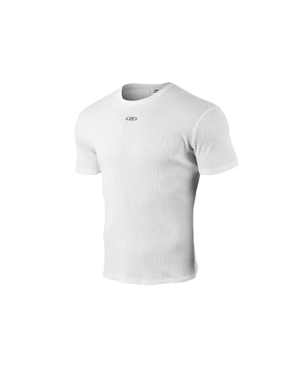 BORN TO WIN リー・リブド・Tシャツ・ペンダント・マッスルフィット・白・サイズ 2