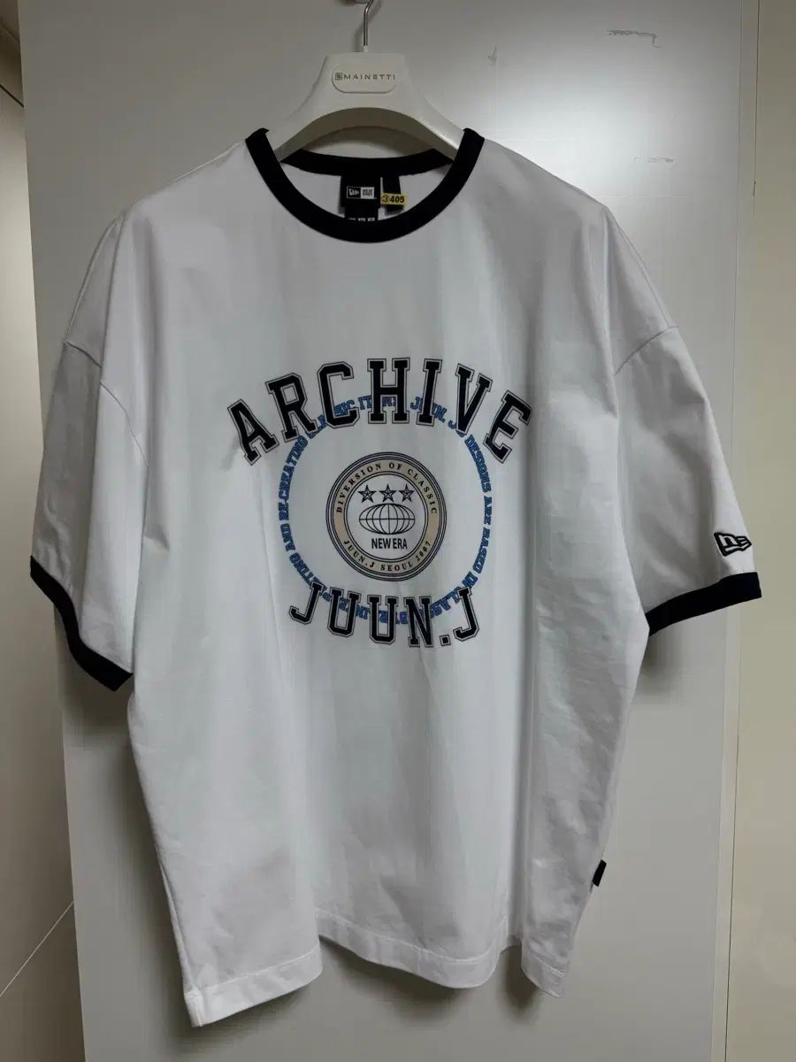 ジュンジェイ × NEW ERA / リンガー Tシャツ 白 / L