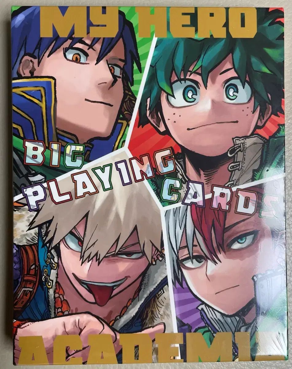僕のヒーローアカデミア ヒロアカ 原画 BIG Playing カード 未開封 新品