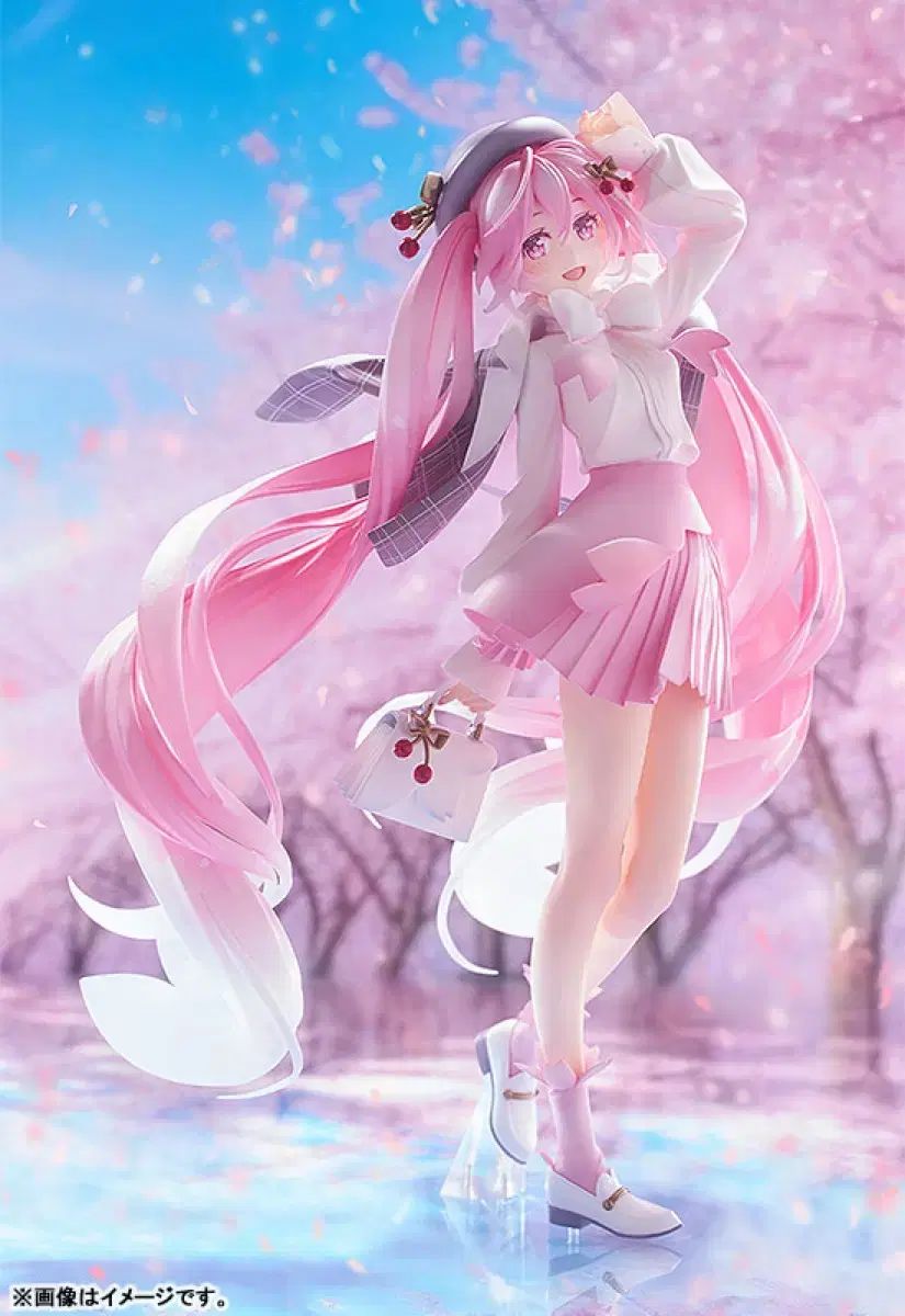 グッドスマイルカンパニー 初音 ミク さくらミク 花(はな)と遊(あそ)ぶコーデ 1/7スケール フィギュア