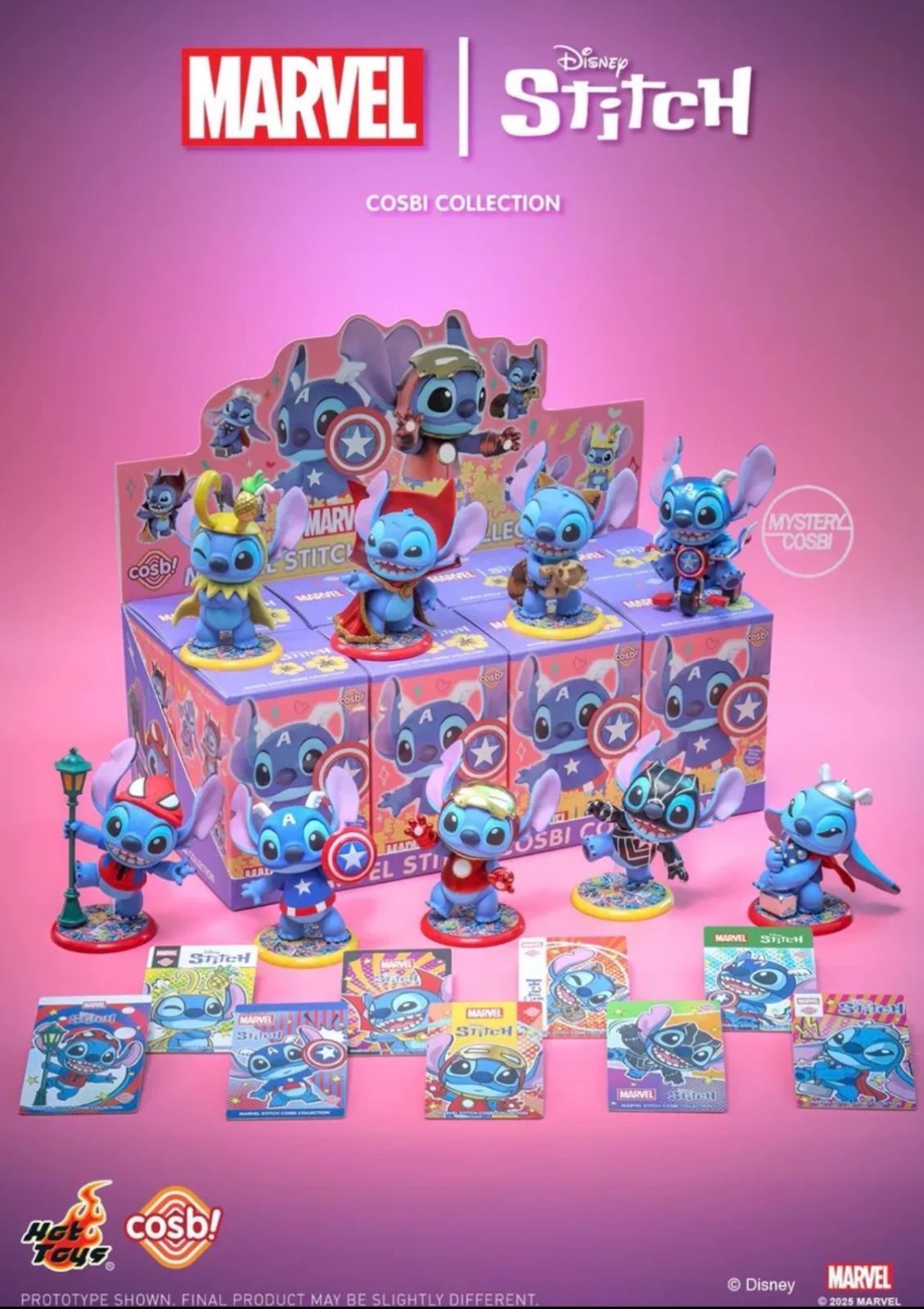 Hot Toys ホットトイズ COSBI コスビ スティッチxマーベル Stitch