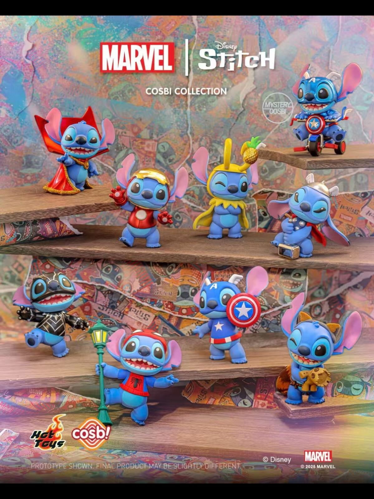 Hot Toys ホットトイズ COSBI コスビ スティッチxマーベル Stitch