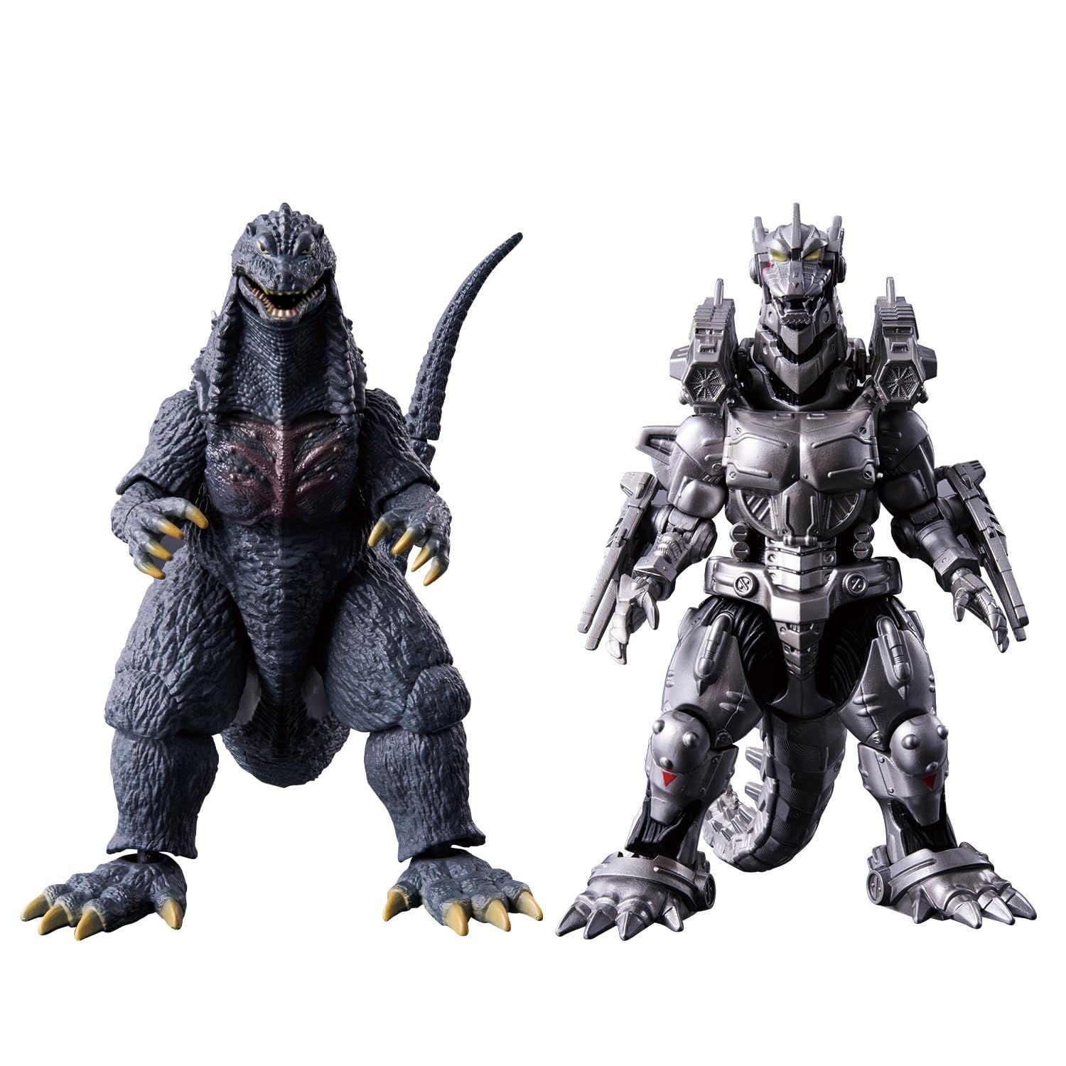 新品 [バンダイ(BANDAI)] ゴジラアクションフィギュア ゴジラ(2003) × 3式機龍〈改〉重武装型バトルセット