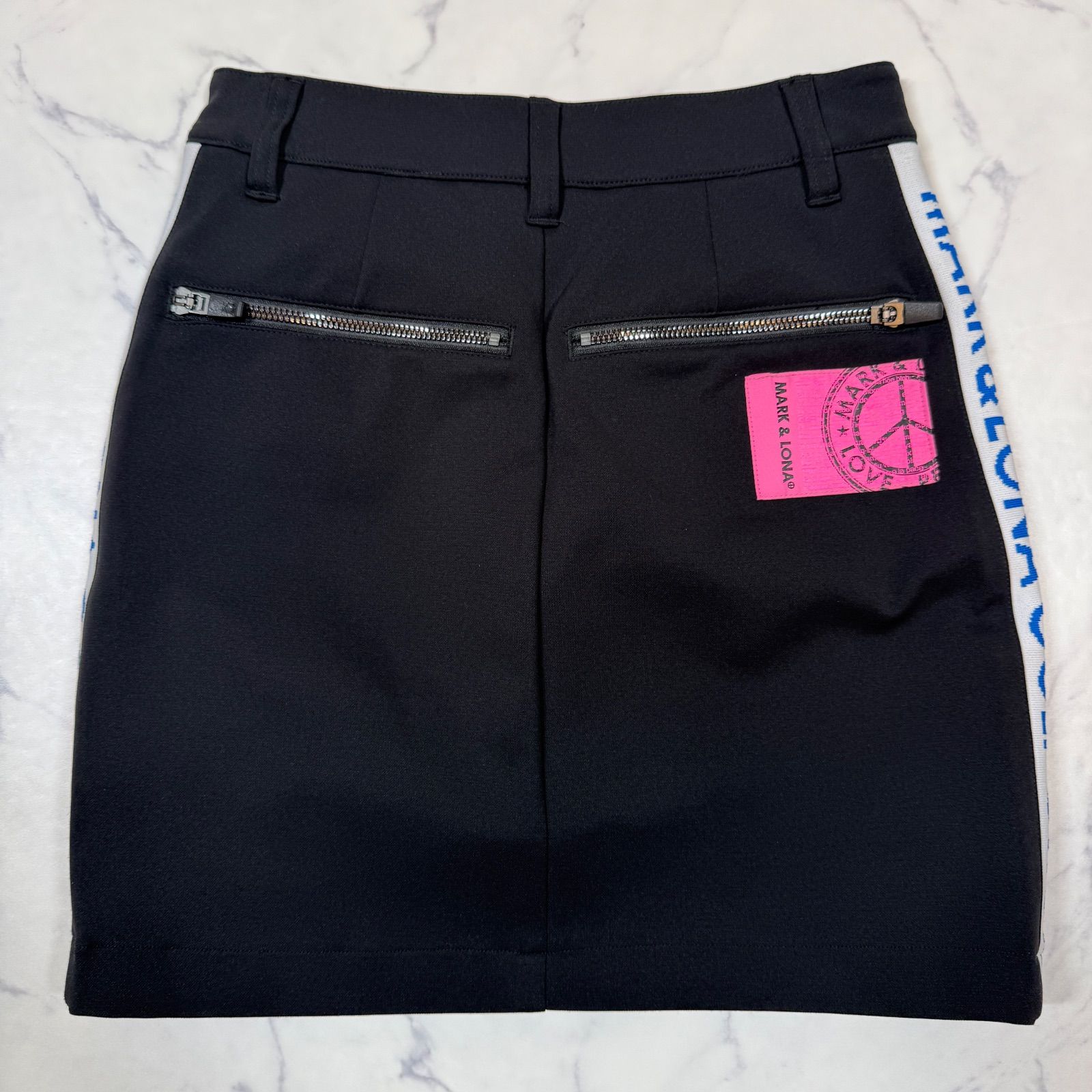 美品 MARK&LONA マークアンドロナ スカート ゴルフウェア ノバチェック