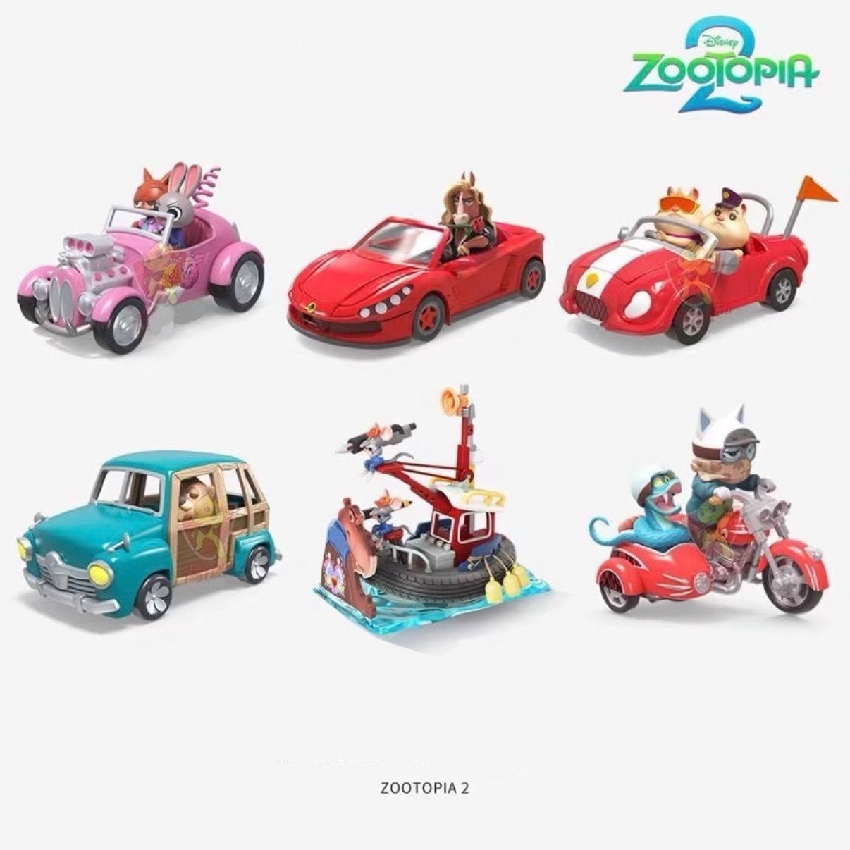 即納】新品 ディズニー ズートピア2 Disney Zootopia 2 Crazy Car Car