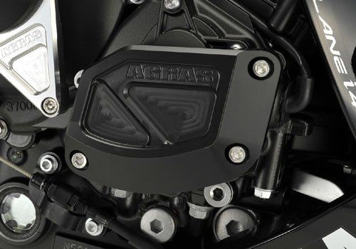 新品 アグラス(AGRAS) レーシングスライダー オイルポンプB ジュラコン:ホワイト YZF-R1(09-10) 342-271-004