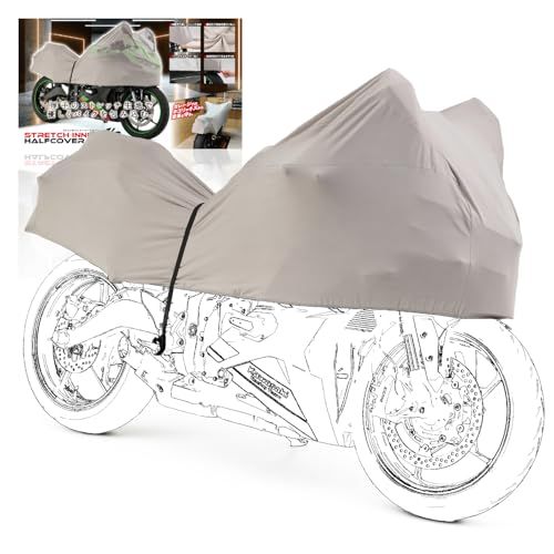 デイトナ(Daytona) バイクカバー インナーカバー 大型 125cc 250cc 400cc 原付 裏起毛 ストレッチ インナーハーフカバー Mサイズ(レブル250など250-750ccクラス用) 22145ts e31ec79f