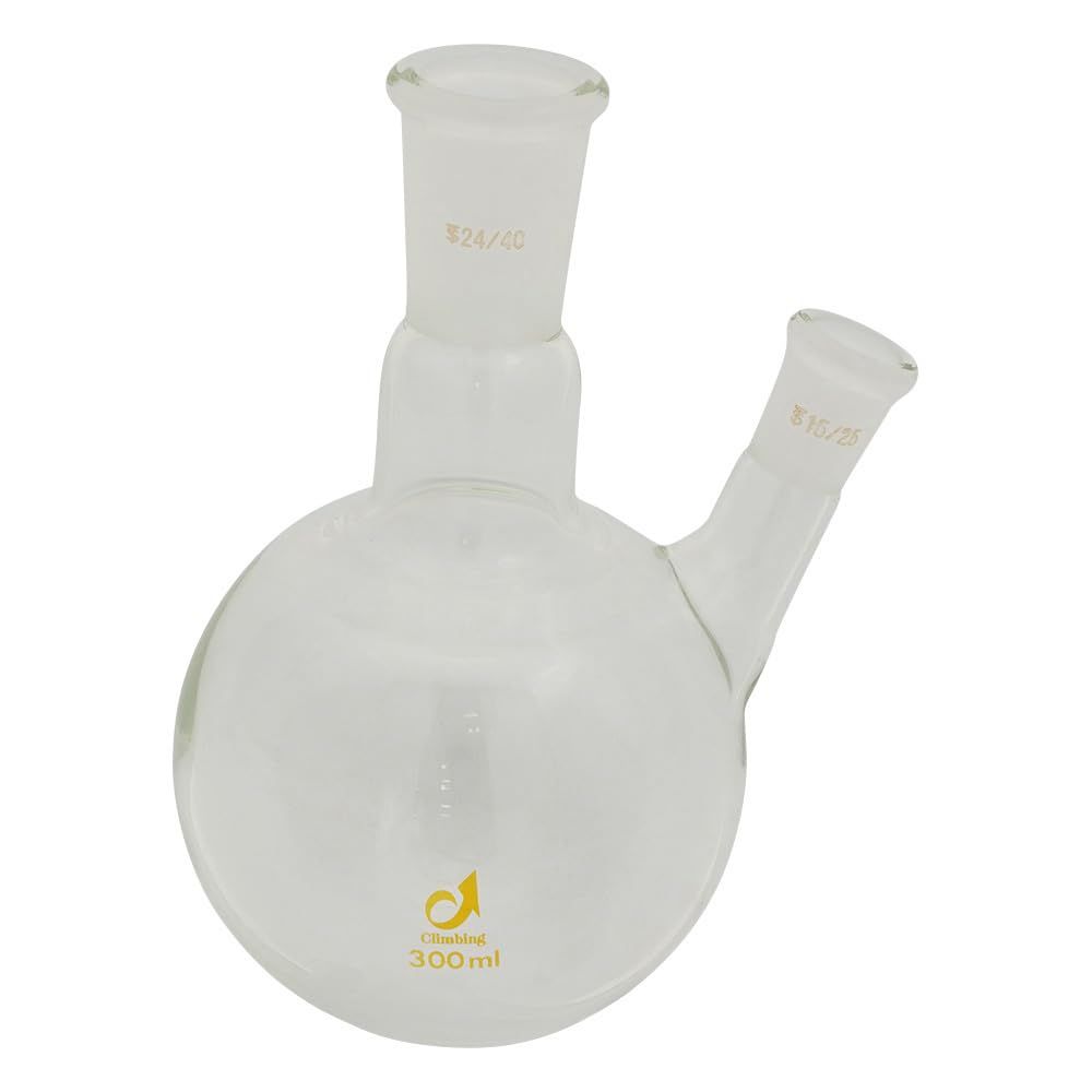 新品 クライミング 共通摺合二つ口フラスコ 0078-05-10 300mL /1-4329-02