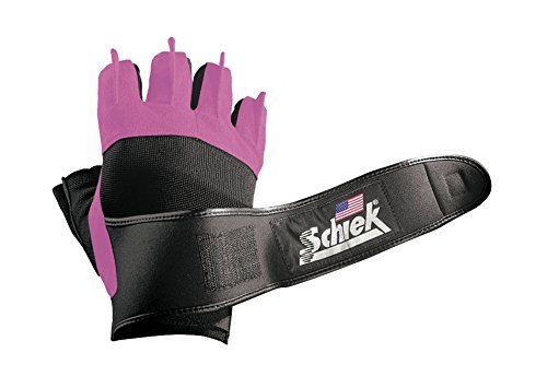 Schiek(シーク) リストラップ付リフティンググローブ540 (日本正規品) ピンク Small送料無料