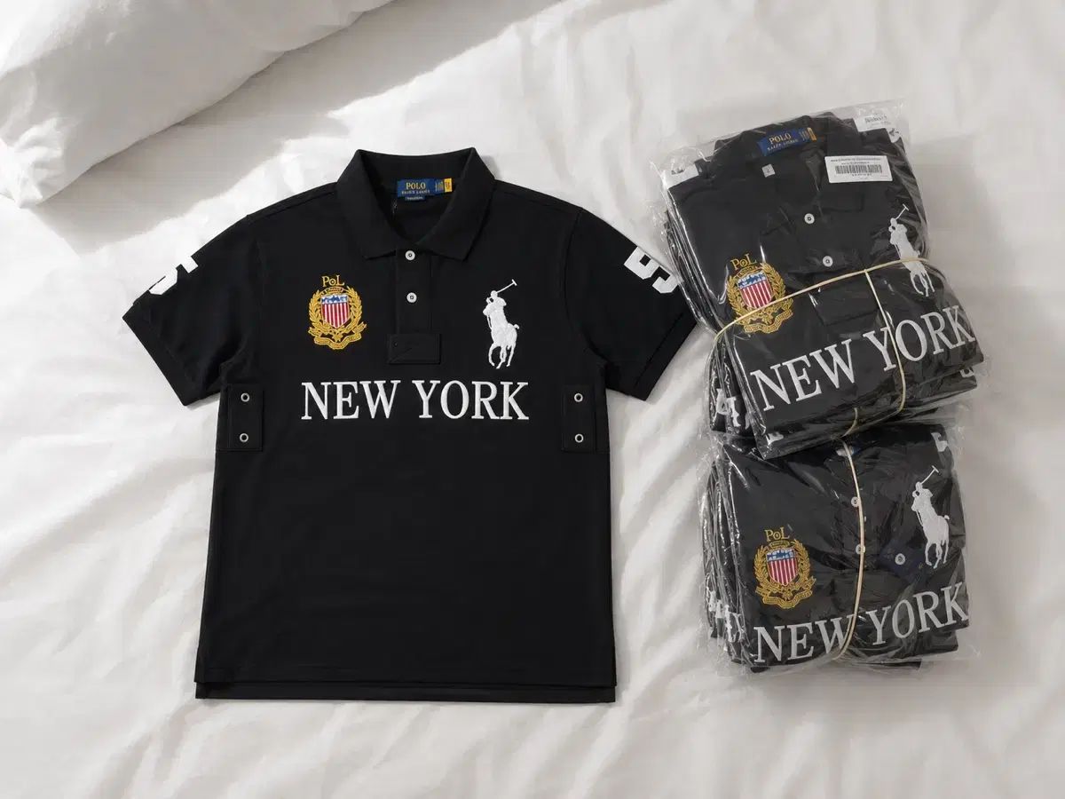 ポロラルフローレン NEW YORK 半袖 カラーTシャツ