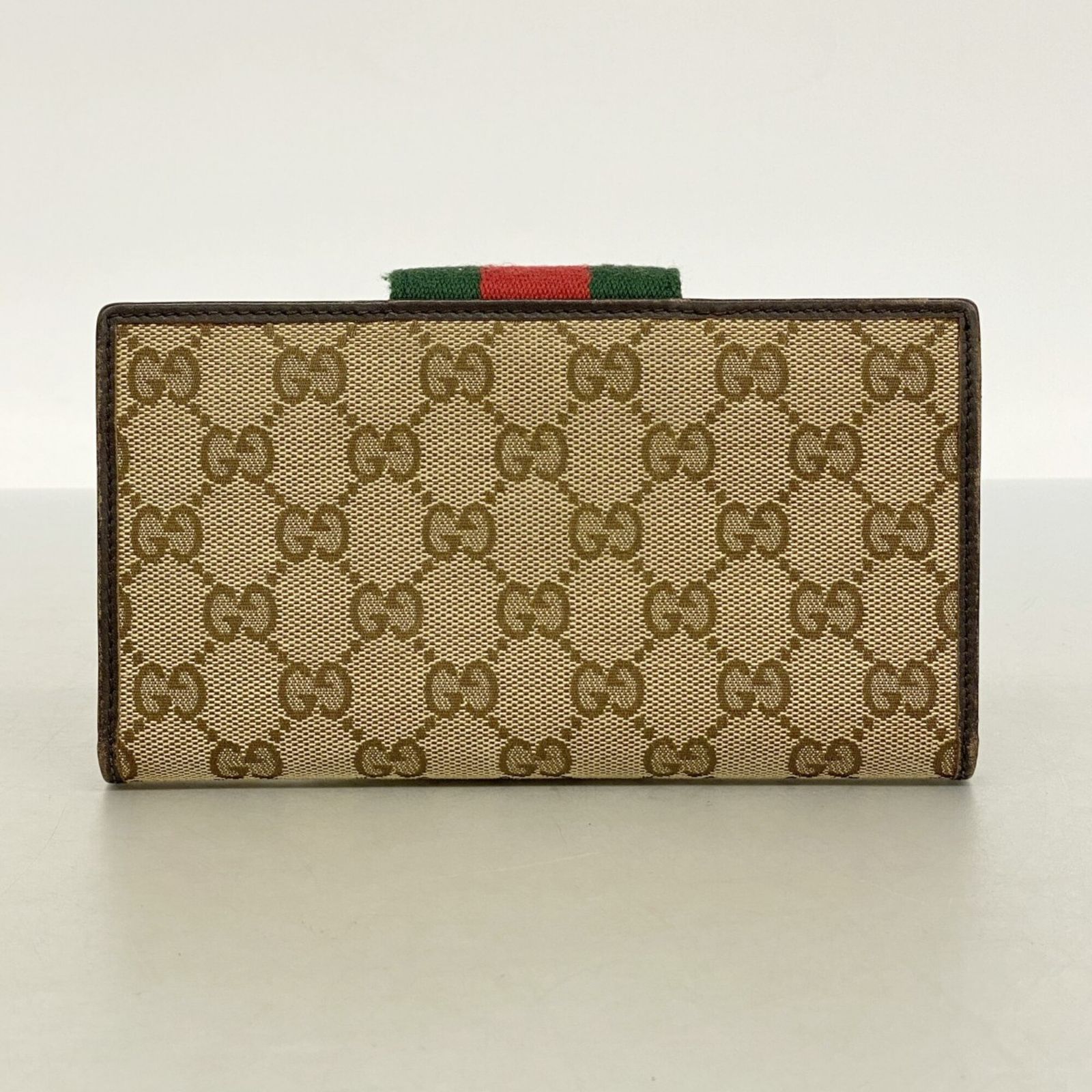 グッチ(Gucci) グッチ 長財布 GGキャンバス シェリーライン 181668